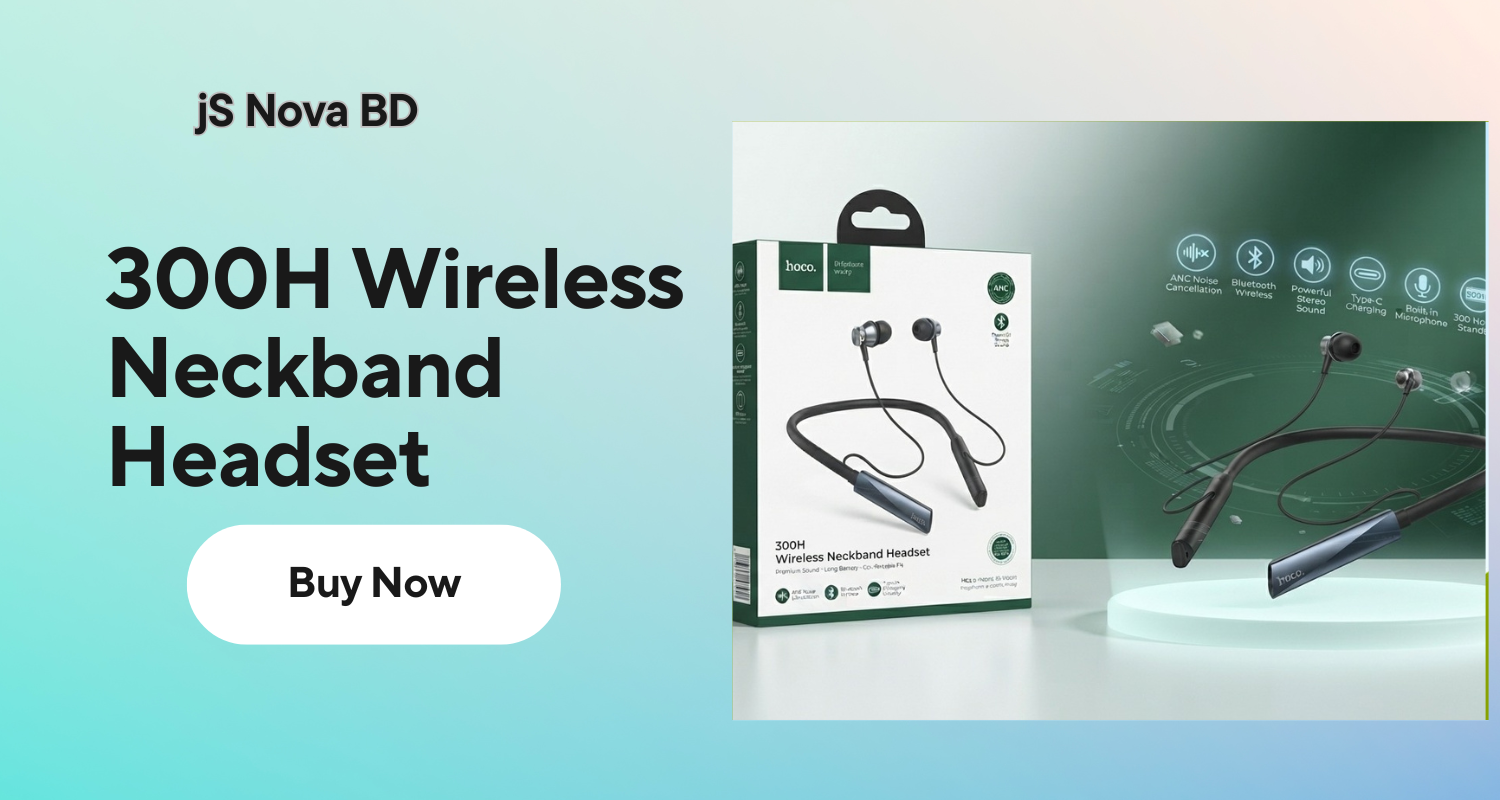 Hoco Wireless Neckband Headset